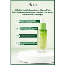 Ariul Green C Vitaminli Yüz Ampulü 15 ml|Ton Eşitleyici, Leke Karşıtı|Glutatyon, 13 Vitamin Kompleks