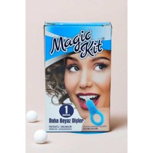 Magic Kit Diş  Silgisi 1 Aparatlı + 5 Yedek Süngerli Set 1 Paket