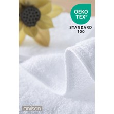 2'li Beyaz Banyo Havlusu - 70x140 cm, 490 gr, %100Pamuk, Spa ve Otel Havlusu, Günlük Kullanıma Uygun