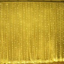 Skygo 3*2 Perde LED Sarı Işık