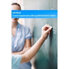 Custom Supplements® 250 Mg Sitikolin Emme Tableti (60 Tablet)