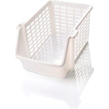 Üst Üste Eklenebilir Mutfak Banyo Kiler Düzenleyici Rafı (5 Adet ) - 45022 - Plastik - Mutfak - Beya