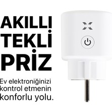 Akıllı Akım Korumalı Priz Wi-Fi/bluetooth