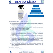 Bemtaş Kimya %99,90 Saf Ipa Izopropılalkol Alkol Izopropıl Alkol Orjinal Ipa Saf Alkol