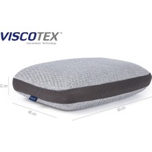 Viscotex Lif Kılıflı Hava Kanallı Visco Yastık 56X37X12