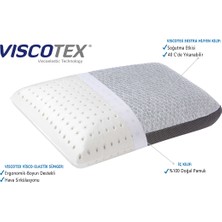 Viscotex Lif Kılıflı Hava Kanallı Visco Yastık 56X37X12