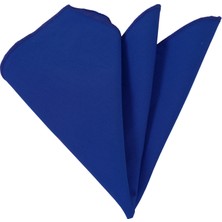 Exve Exclusive Lacivert Tek Renk Pamuk Dokuma Yaka Mendili