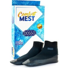 İhvan Dosso Comfort Termal Mest – Altı Deri, Nefes Alabilen, Su Geçirmez, Sıcak Tutan Abdest Çorap