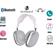 MAROOBLE P9 Plus Kablosuz 5.0 Mikrofonlu Bluetooth Kulaklık P9 Kulaklık