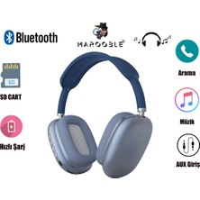 MAROOBLE P9 Plus Kablosuz 5.0 Mikrofonlu Bluetooth Kulaklık P9 Kulaklık