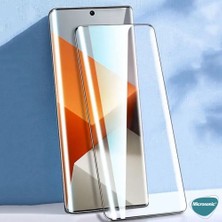 Microsonic Xiaomi Redmi Note 13 Pro Plus 5g Tam Kaplayan Nano Cam Ekran Koruyucu Siyah