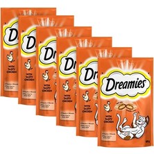 Dreamies Tavuklu Kedi Ödül Maması 60 Gr x 6 Adet