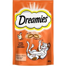 Dreamies Tavuklu Kedi Ödül Maması 60 Gr x 6 Adet