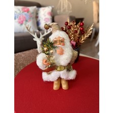 Aydizaynn Yılbaşı Noel Baba GOLD15 cm  Iplisakallıyeniyıl Christmas