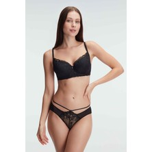 Anıl 4837 Kadın Desteksiz Sütyen ve Slip Takım