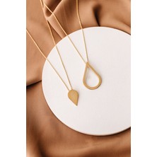 More Design Objects Damla Kolye Altın Rengi