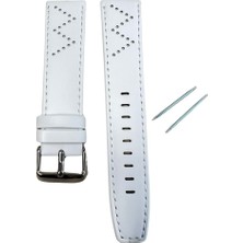 Roder Kordon R4125S Roder Deri Kayış - Wht - 22MM