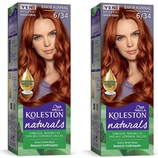 Naturals Saç Boyası Bakır Kumral 6/34 2x Paket - XPR2946-8727