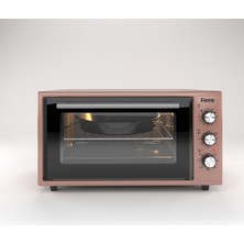 Ferre 45-710-ML Rose Mini Fırın (0+7) - Gizli Rezistans