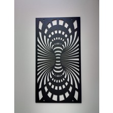 Öykü Dekor Ahşap Spiral Duvar Süsü 26X50CM.