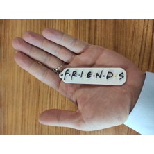 Minyatür Bahçem Friends Dizisi Logo Anahtarlık