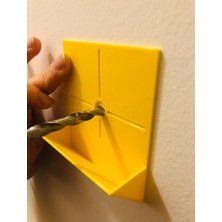 Minyatür Bahçem Matkap Hizalama ve Toz Tutucu Sarı Renk