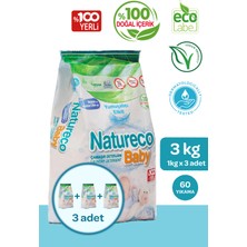 Natureco Baby Bebek Deterjanı 1 kg x 3 Adet