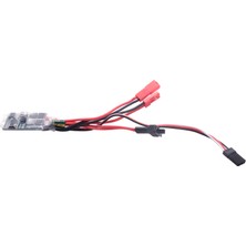 10A Esc Fırçalanmış Hız Kontrol Cihazı Için 1/12 1/16 1/18 1/24 1/28 Rc Araba Paletli Wpl C24 B16 B24 B36 K989 Rc Tekne (Yurt Dışından)