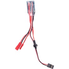 10A Esc Fırçalanmış Hız Kontrol Cihazı Için 1/12 1/16 1/18 1/24 1/28 Rc Araba Paletli Wpl C24 B16 B24 B36 K989 Rc Tekne (Yurt Dışından)