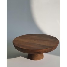 Trihome Ahşap Kek Standı 28cm