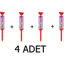 Chupa Chups Melody Pops Düdüklü Lolipop Şeker Çilekli 15 gr x 4 Adet