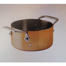 Paderno Mini Bakır Tencere 12 cm 5,5 H