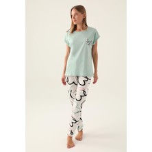 RolyPoly Roly Poly 3399 Cute Kadın Kısa Kol Pijama Takımı