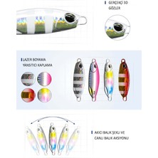 Jaxel Leadfeed Jig LF50 -4 Adet- Jig Yem, 3d, Suni Yem, Hologramlı