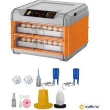 Epilons Kuluçka Makinesi EPO-128 Yumurtalık 5 Programlı Tam Otomatik Incubator