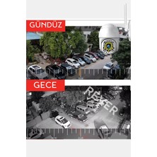 Rever 360° Haraketli Wifi Hareket Sensörlü 2mp Güvenlik Kamerası Ip Kamera Gece Görüşlü Su Geçirmez IP66