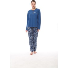 Pijadore 1558 Kadın Uzun Kollu Pijama Takım