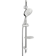 Artema Shine Round A45628WSA 3F Sürgülü El Duşu Takımı, Krom