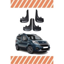 Foradels Fiat Fiorino Tüm Kasalar Sports Yazılı 4'lü Tozluk Çamurluk Paçalık