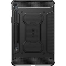 Spigen Galaxy Tab S9 Fe (2023) Kılıf Rugged Armor Pro Black - ACS06857