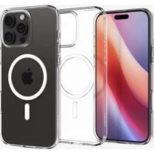 Spigen iPhone 16 Pro Kılıf Liquid Crystal MagFit MagSafe özellikli Crystal Clear - ACS08389