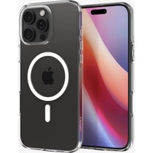 Spigen iPhone 16 Pro Kılıf Liquid Crystal MagFit MagSafe özellikli Crystal Clear - ACS08389