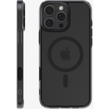 Spigen Apple iPhone 16 Pro Kılıf Ultra Hybrid T (Kamera Buton Korumalı) Magfit Magsafe Özellikli Frost Black - ACS08514