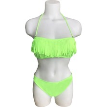 Saklı Moda Mila Straplez Püsküllü Bikini 2505