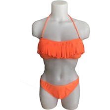 Saklı Moda Mila Straplez Püsküllü Bikini 2505