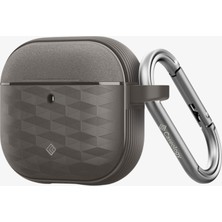 Spigen Caseology Airpods (4. Nesil) Kılıf Parallax Ash Gray - ACS08659