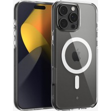 Spigen Caseology iPhone 16 Pro Kılıf Capella Mag MagSafe özellikli Clear White - ACS08182