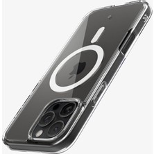 Spigen Caseology iPhone 16 Pro Kılıf Capella Mag MagSafe özellikli Clear White - ACS08182