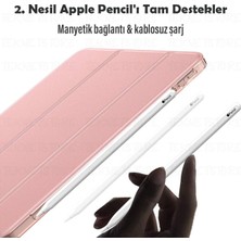 TEKNETSTORE Ipad Air 11 10.9 Inç Air 4 5 6 2020 2022 2024 Uyumlu Kılıf Kapaklı Uyku Modlu Standlı Smart Akıllı