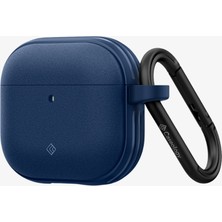 Spigen Caseology Airpods (4. Nesil) Kılıf Vault Navy Blue - ACS08656